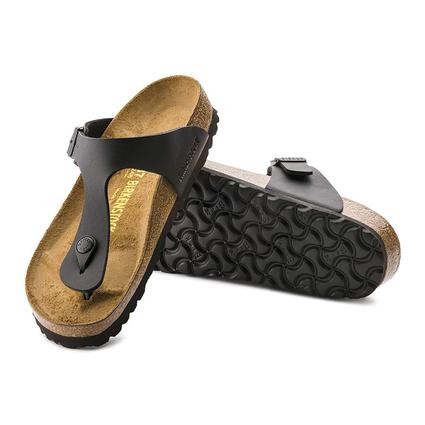 Birkenstock Gizeh Bf Erkek Parmak Arası Mantar Taban Terlik Siyah 043691