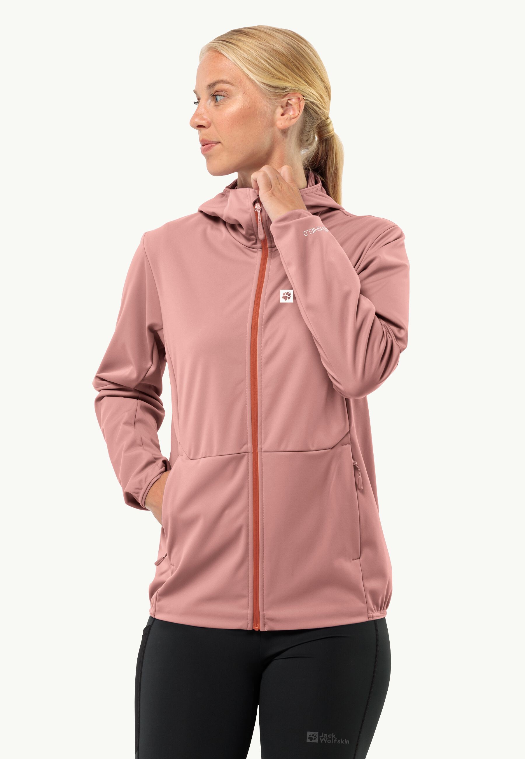 Jack Wolfskin Feldberg Hoody Kadın Outdoor Ceket Pembe 1306863-2919