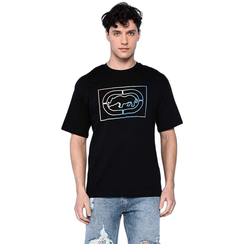 ECKO UNLTD Siyah Erkek Bisiklet Yaka Tshirt EDWARDS