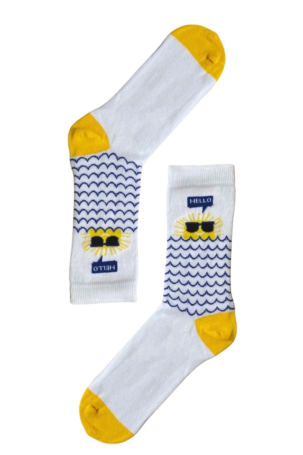 The Socks Company Güneş Desenli Kadin Çorap 15KDCR752K