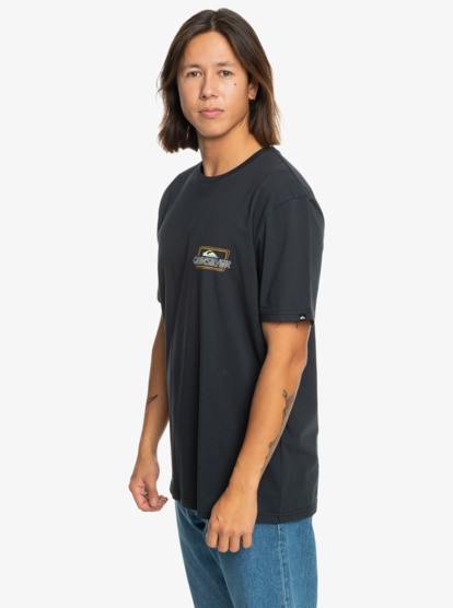 Quiksilver Line By Line Maglietta da Uomo Tişört EQYZT07668