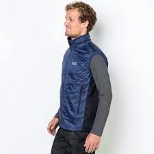 Jack Wolfskin W Air Lock Vest Kadın Yelek Lacivert 1203721