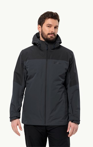 Jack Wolfskin Glaabach 3in1 Erkek Su Geçirmez Outdoor Mont 1115291