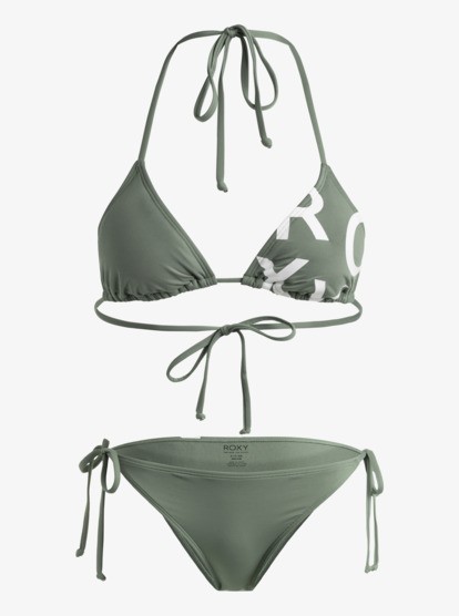 Roxy Beach Classics Tie Side Kadın Üçgen Bikini Takımı ERJX203490