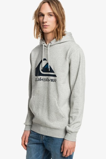 Quiksilver Big Logo Erkek Kapüşonlu Hoodie Sweatshirt EQYFT04450
