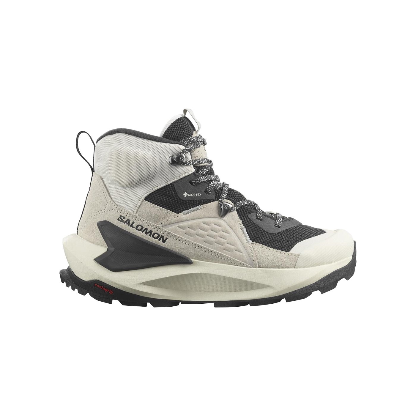 Salomon Elixir Mid Gore-Tex Kadın Outdoor Bot Krem L47297000