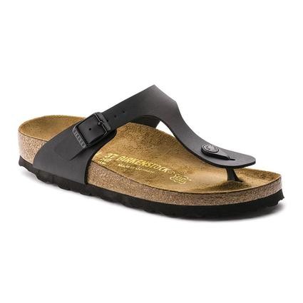 Birkenstock Gizeh Bf Kadın Parmak Arası Mantar Taban Terlik Siyah 043691