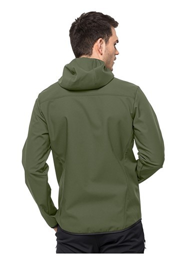 Jack Wolfskin Bornberg Hoody M Softshell Erkek Haki Ceket 1307471