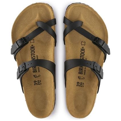 Birkenstock Mayari Bf Erkek Parmak Arası Mantar Taban Terlik Siyah 071791