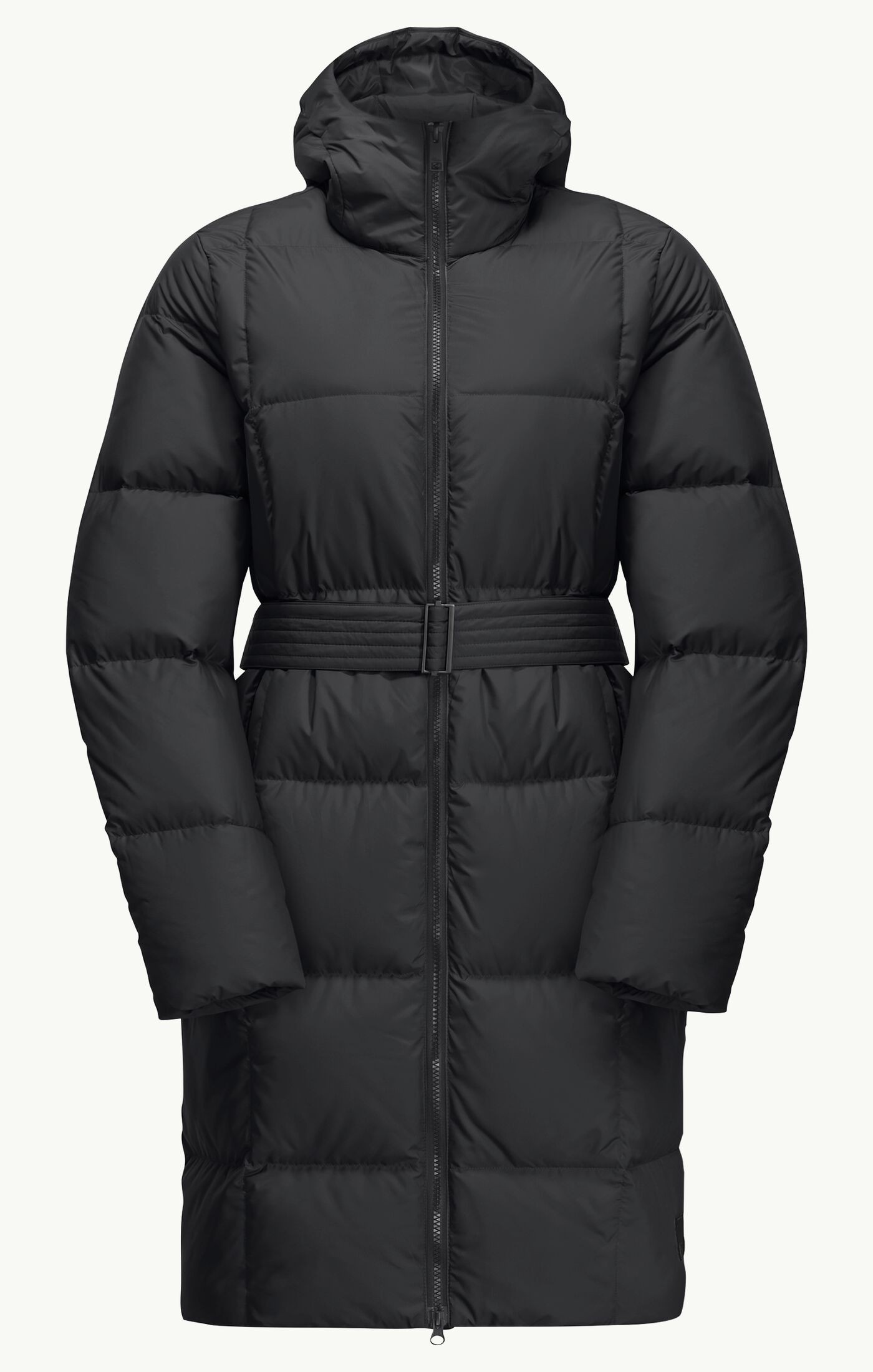 Jack Wolfskin Frozen Lake Coat Kadın Outdoor Montu Siyah 1206132-6000