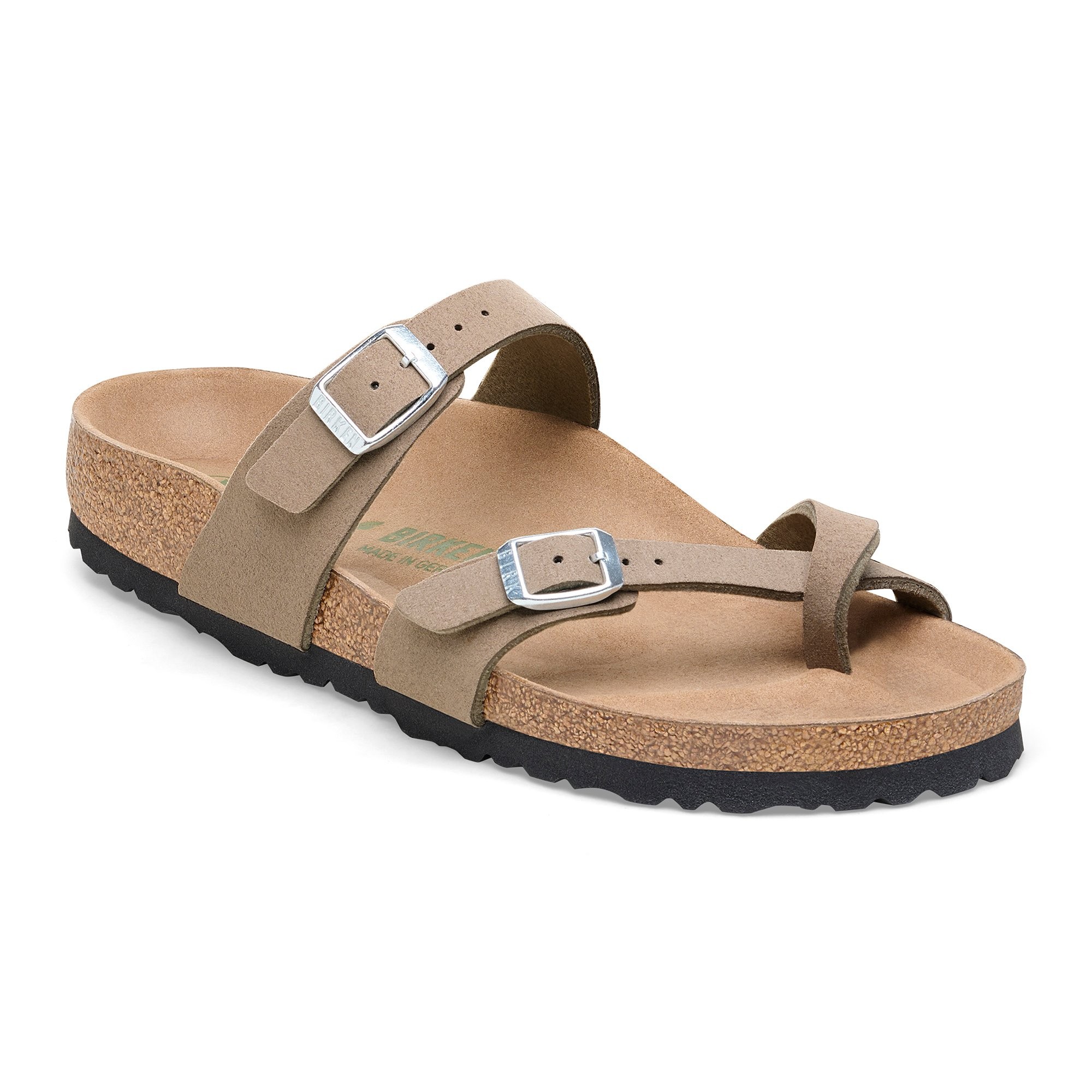 Birkenstock Mayari Bf Vegan Kadın Parmak Arası Mantar Taban Terlik Taba 1026702