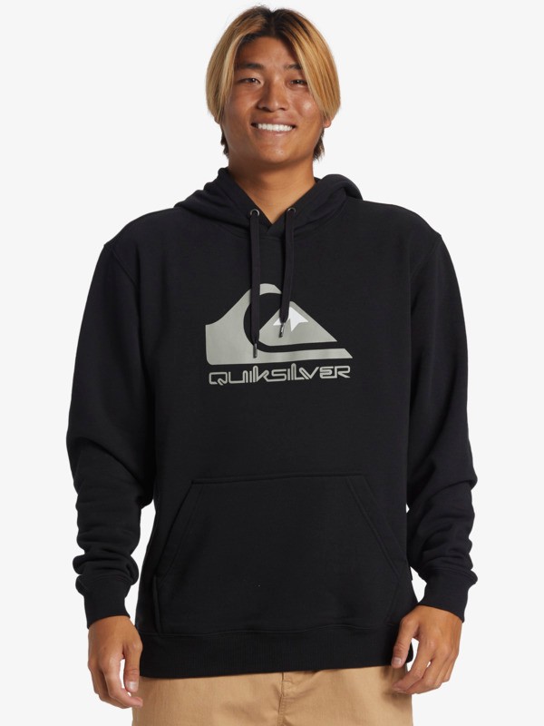 Quiksilver Big Logo Hoodie Erkek Uzun Kollu Kapüşonlu Sweatshirt AQYFT03356