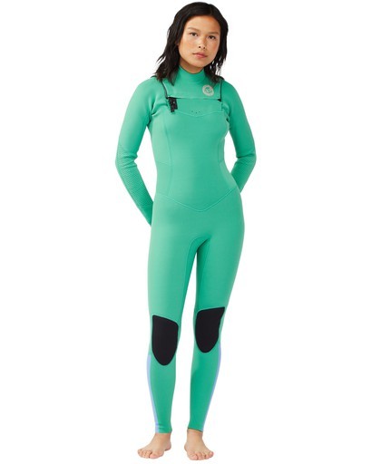 Billabong Salty Dayz Full  Kadın Wetsuit 2mm Surf Elbisesi Yeşil C43g50