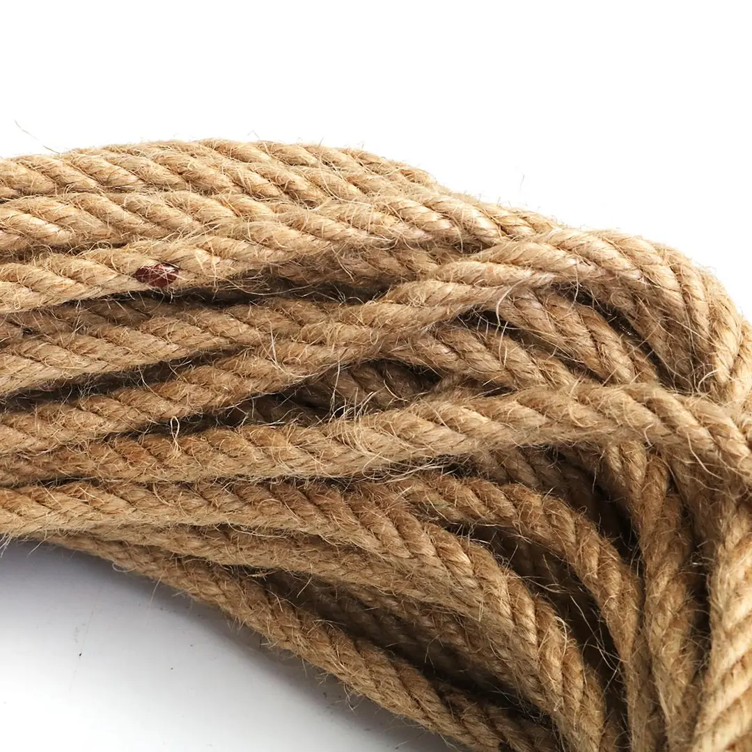4 MM 1. KALİTE JÜT İP HALAT KENDİR URGAN HALAT
