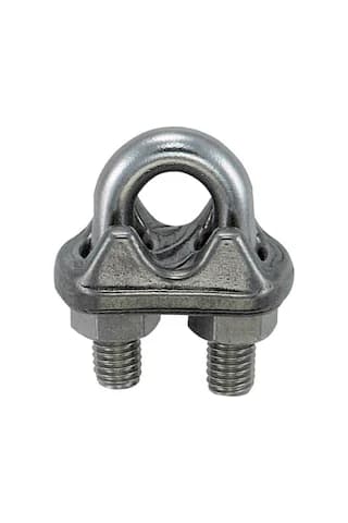 6 MM ÇELİK HALAT SIKMA SABİTLEME KLEMENSİ