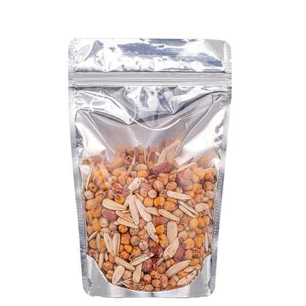Şeffaf Metalize Doypack (16x27x8 cm) 200 Adet