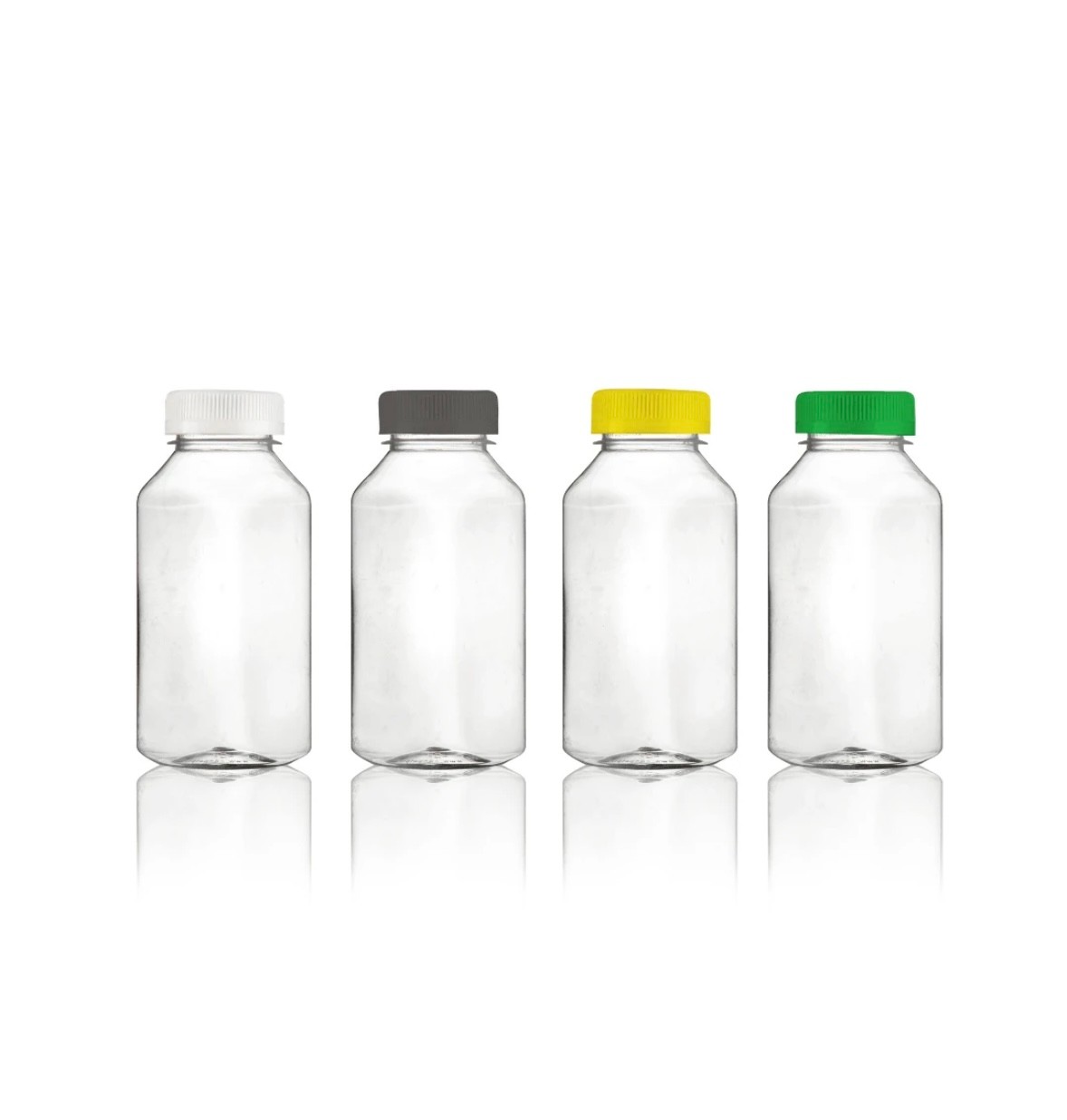 300ml Pet Kare Şişe ve Kapak