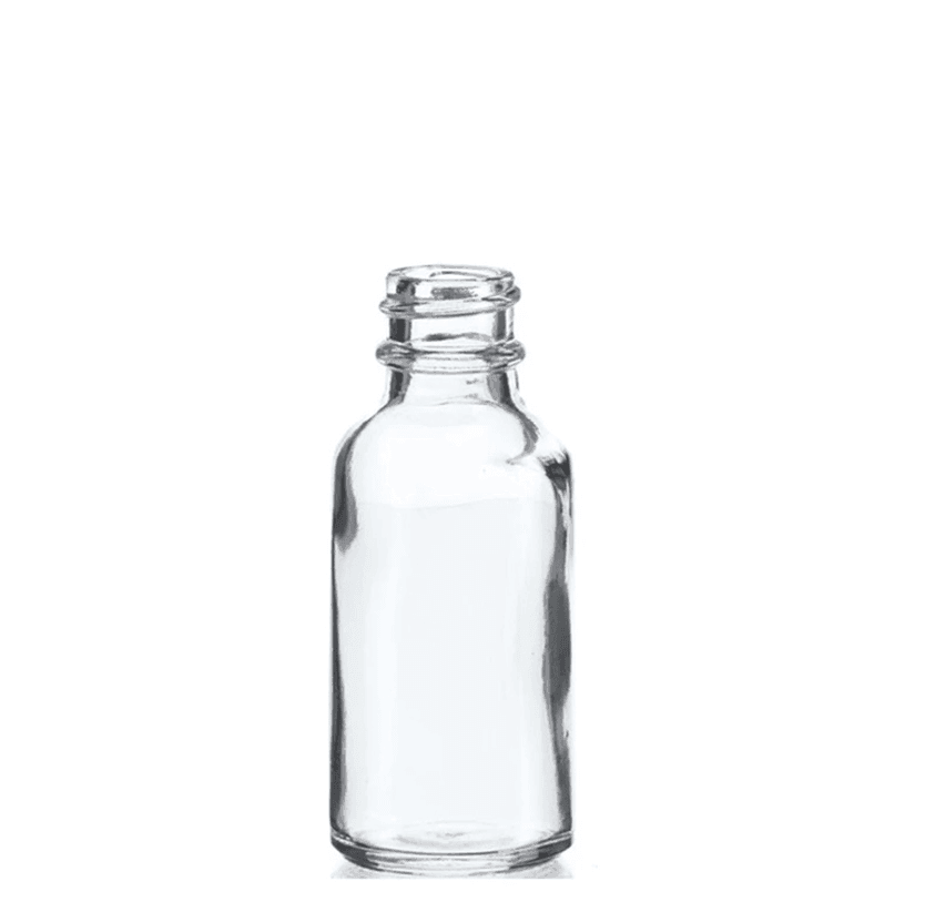 50ml Cam Ecza Şişe Şeffaf ve Cam Damlalık
