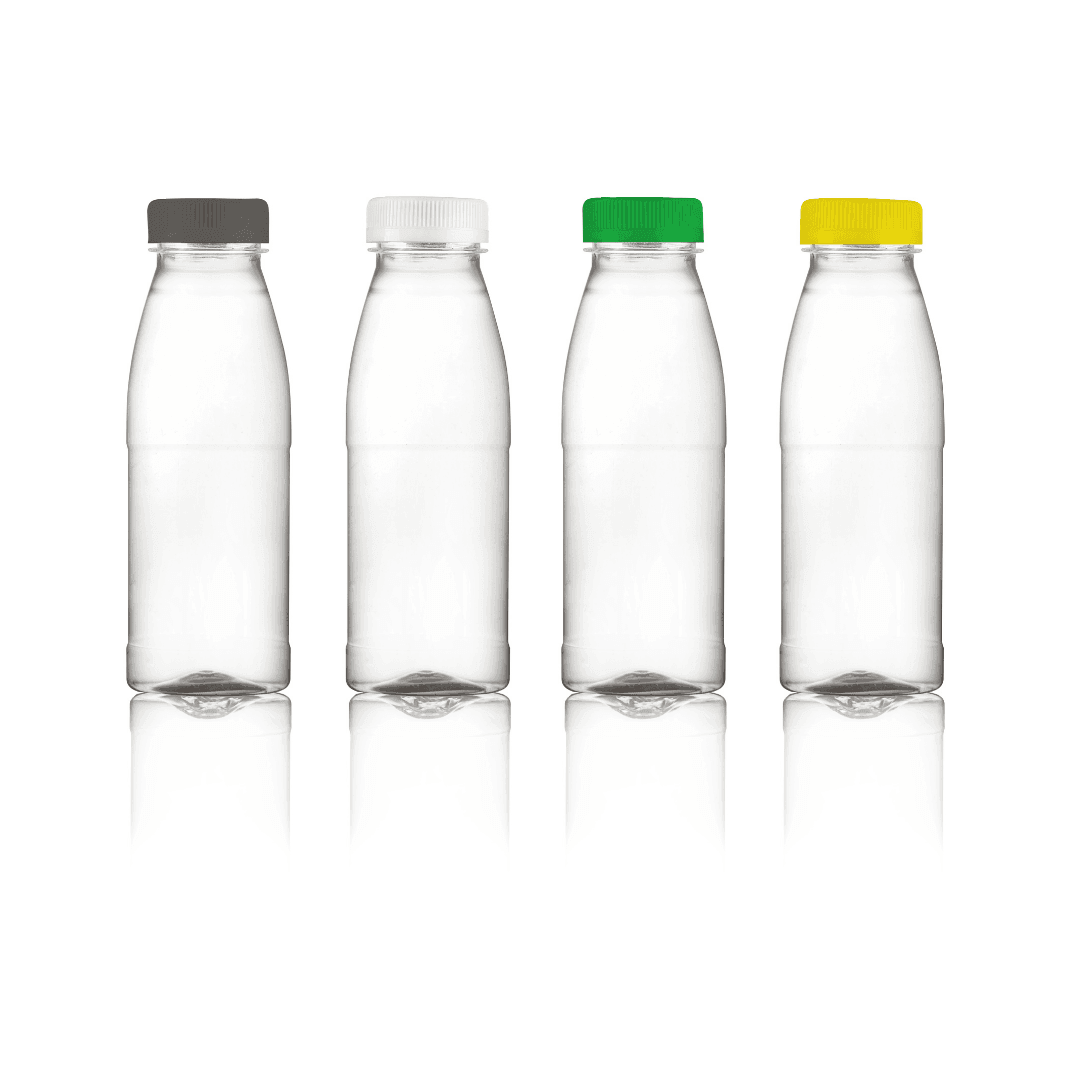 330ml PET Yuvarlak Şişe ve Kapak (Paletli)