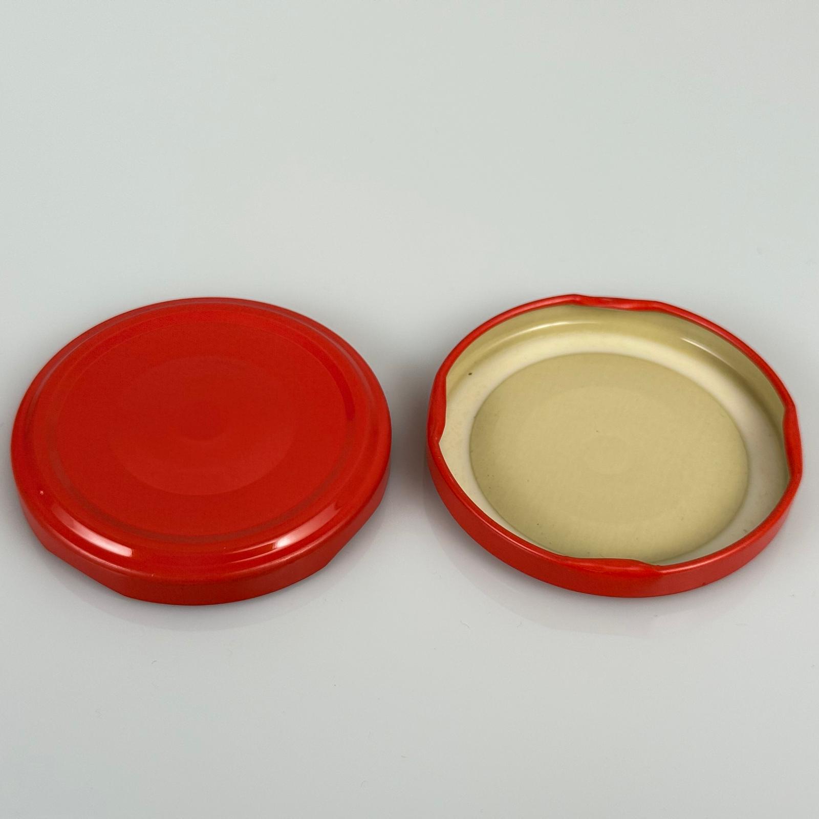 63mm Kırmızı Kavanoz Kapağı 1.000 Adet