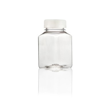 150ml PET Kare Şişe ve Kapak (Paletli)