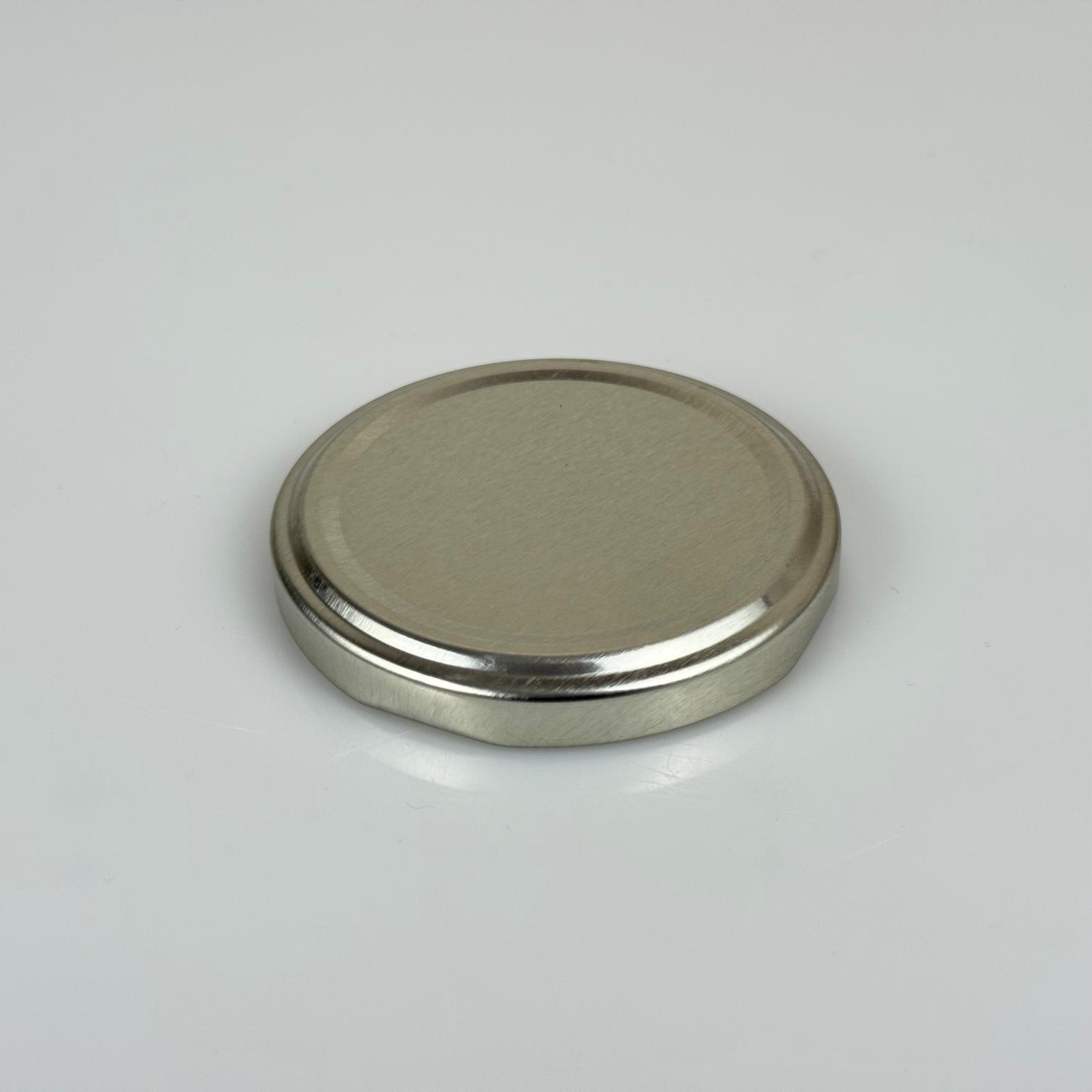 63mm Gümüş Kavanoz Kapağı 1.000 Adet