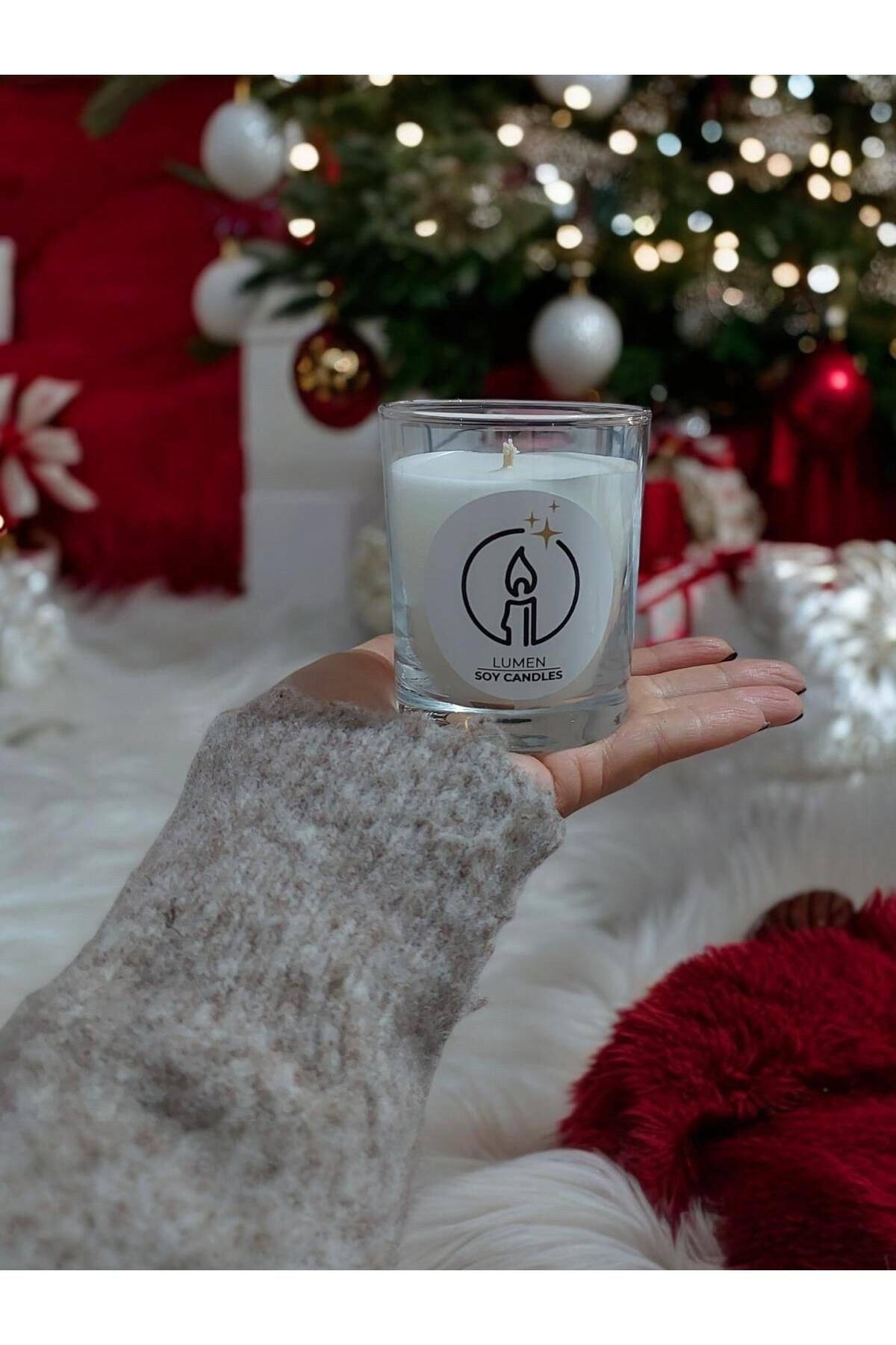 SIA Glass of Soy Wax Candle- Bardak Soya Mumu Dekoratif Hediye Kurumsal