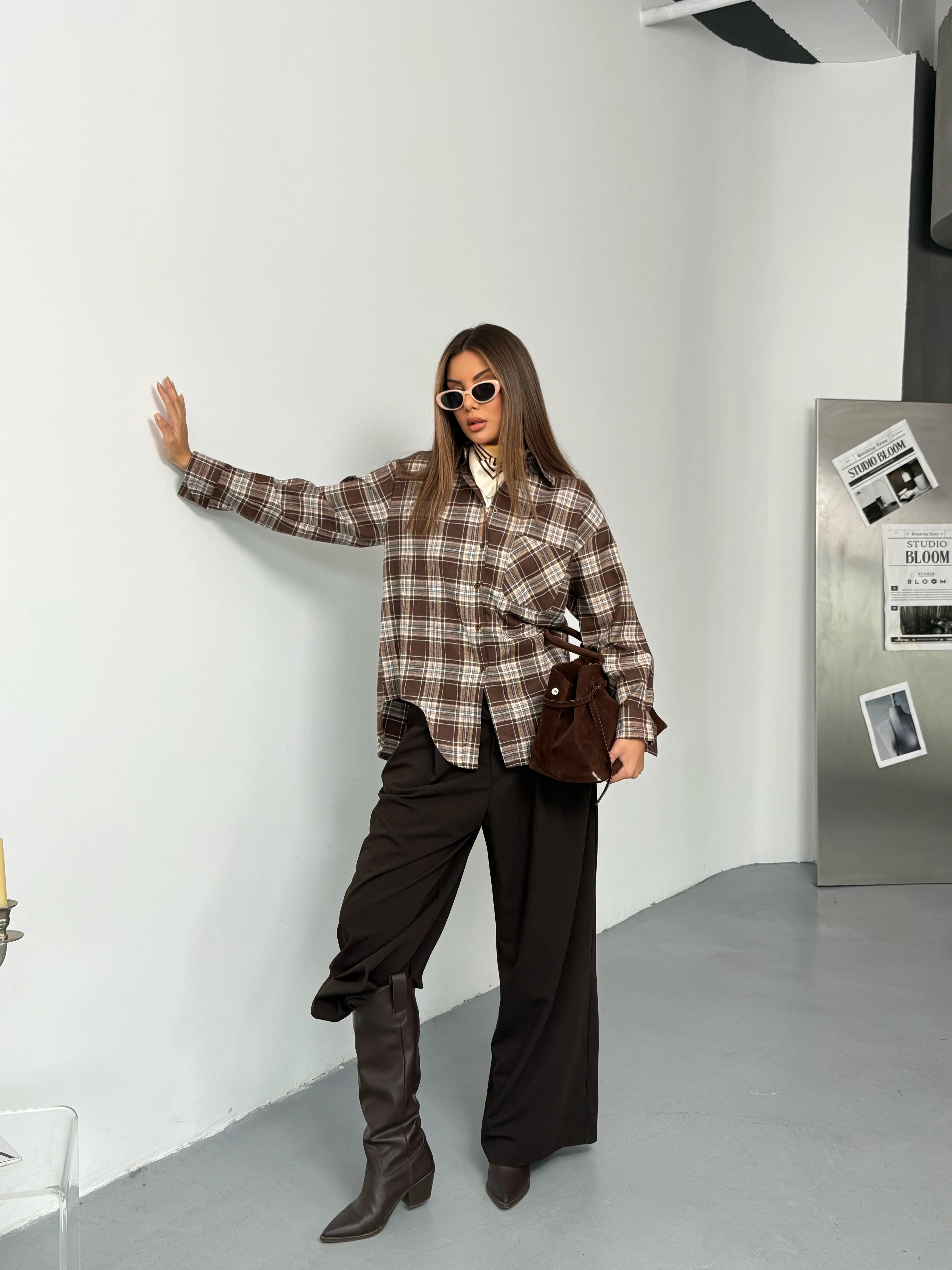 Kare Dokunuş Gömlek