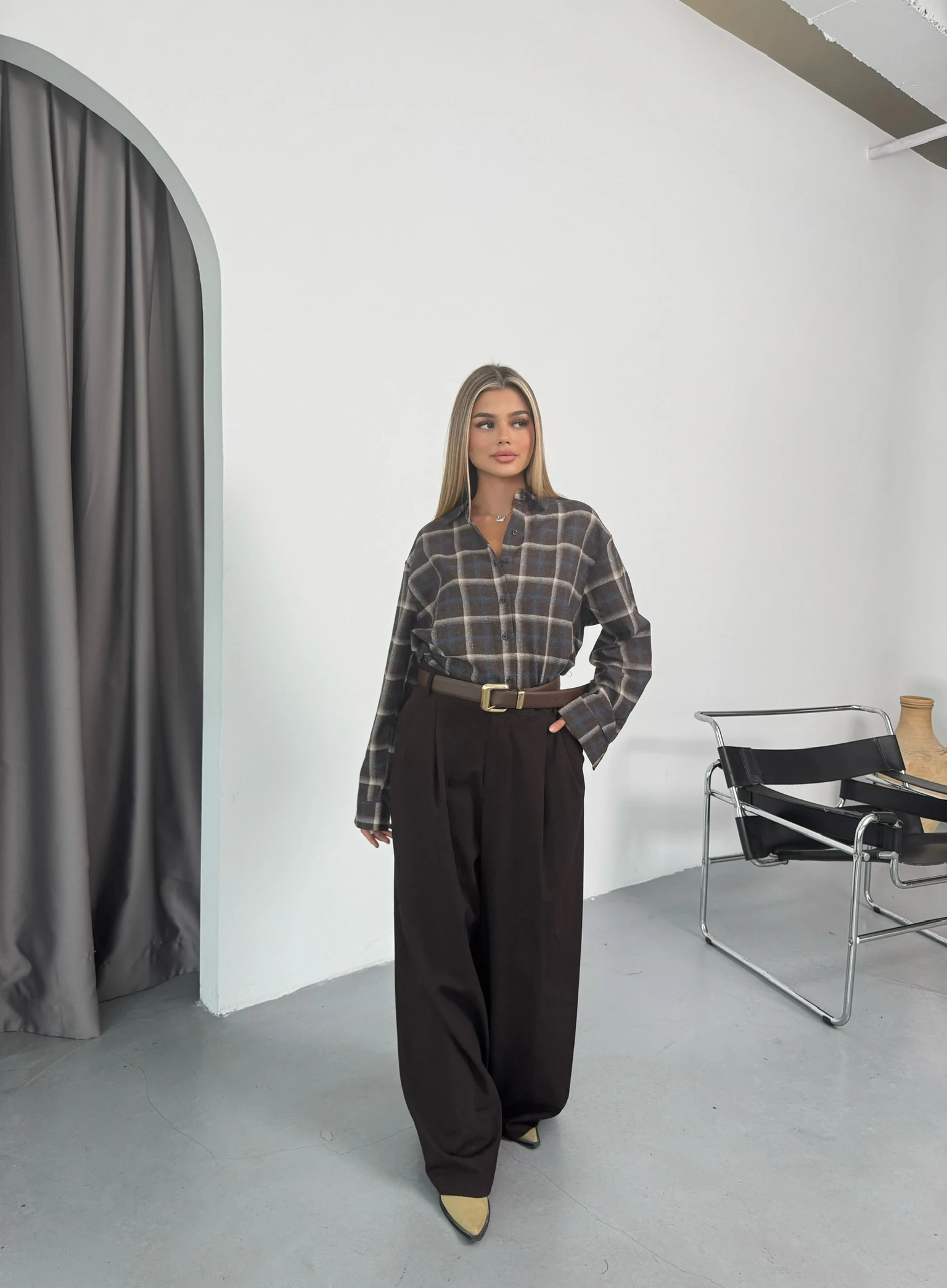 Ekose Oduncu Gömlek