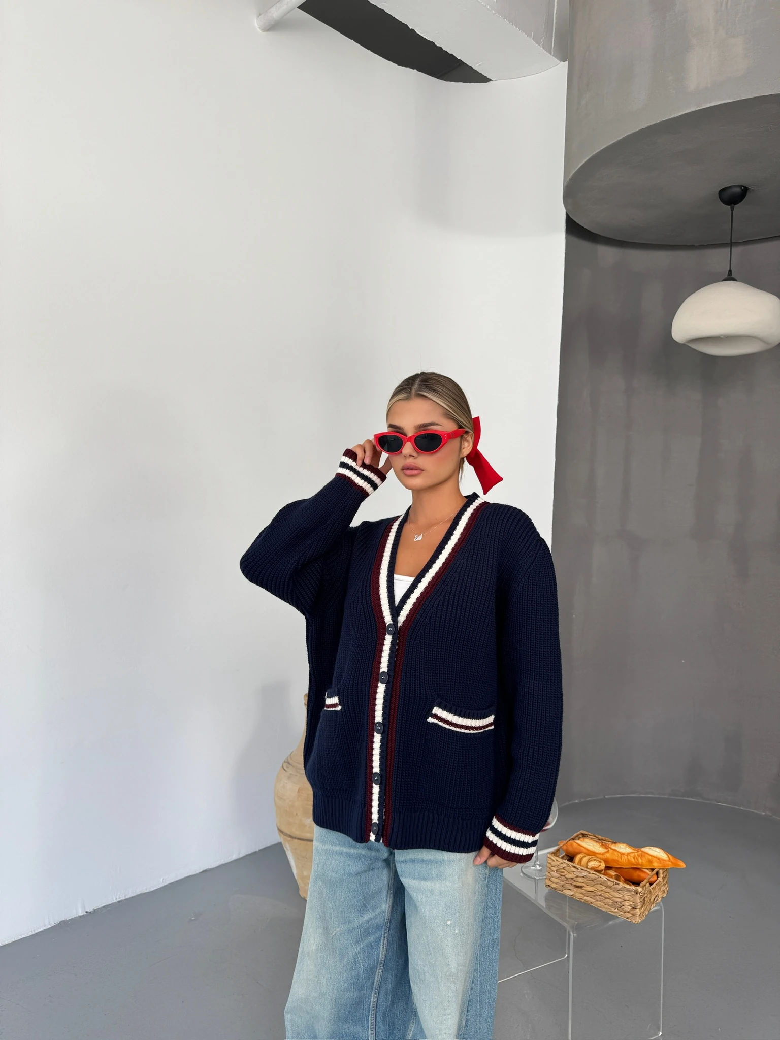 Cambridge Hırka - Lacivert