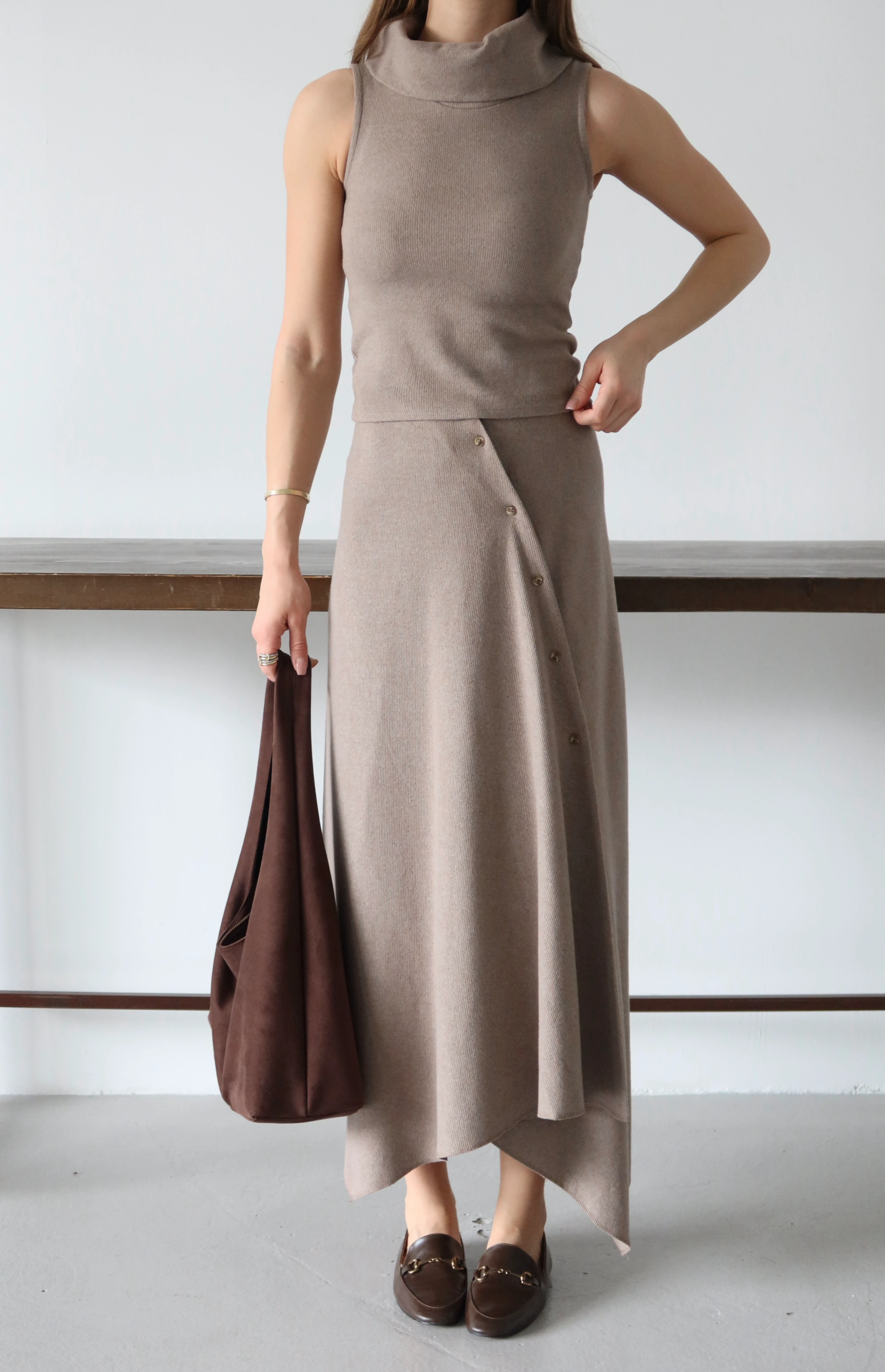 Asil Boğazlı Triko Takım