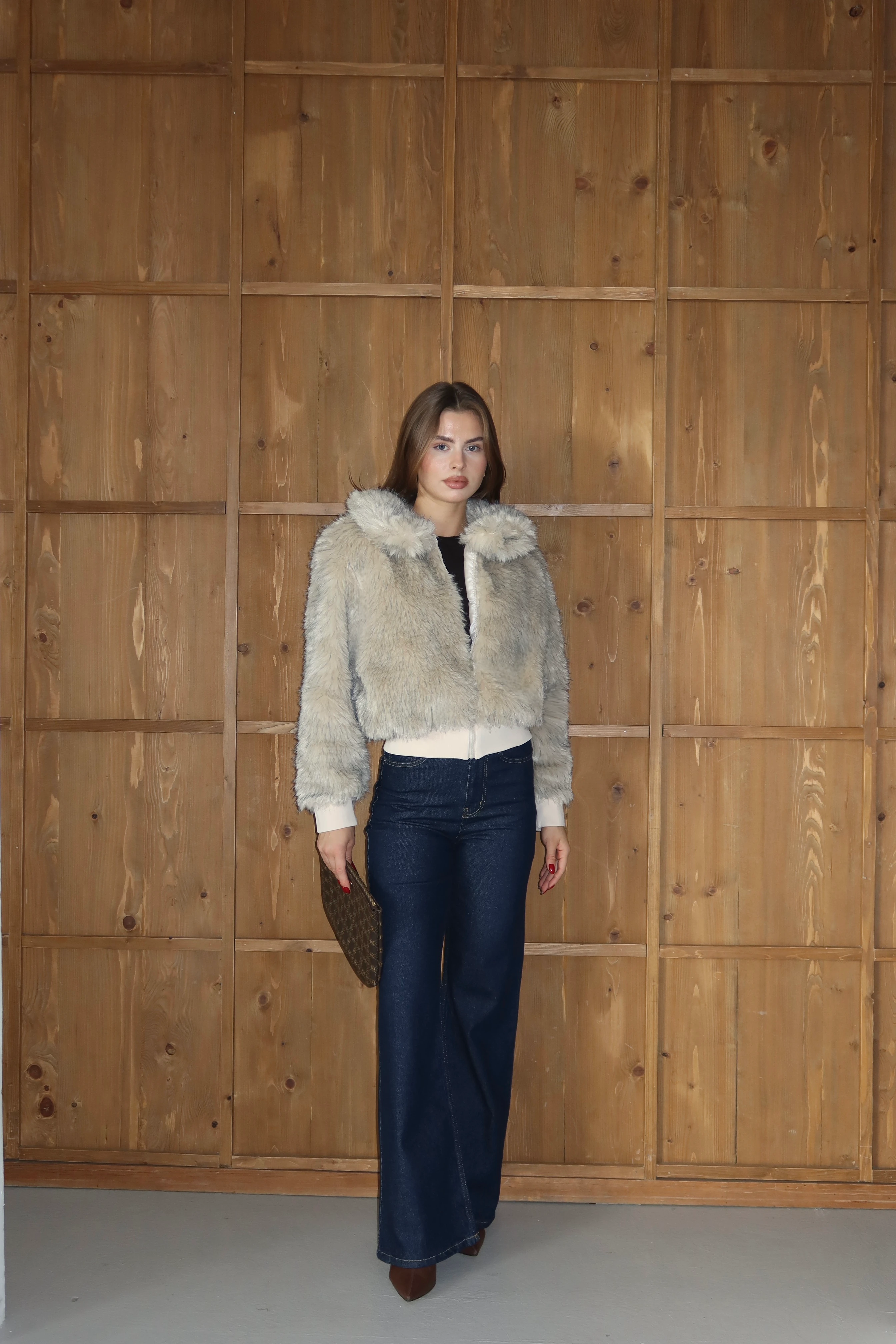 Yumuşak Dokunuş Peluş Ceket