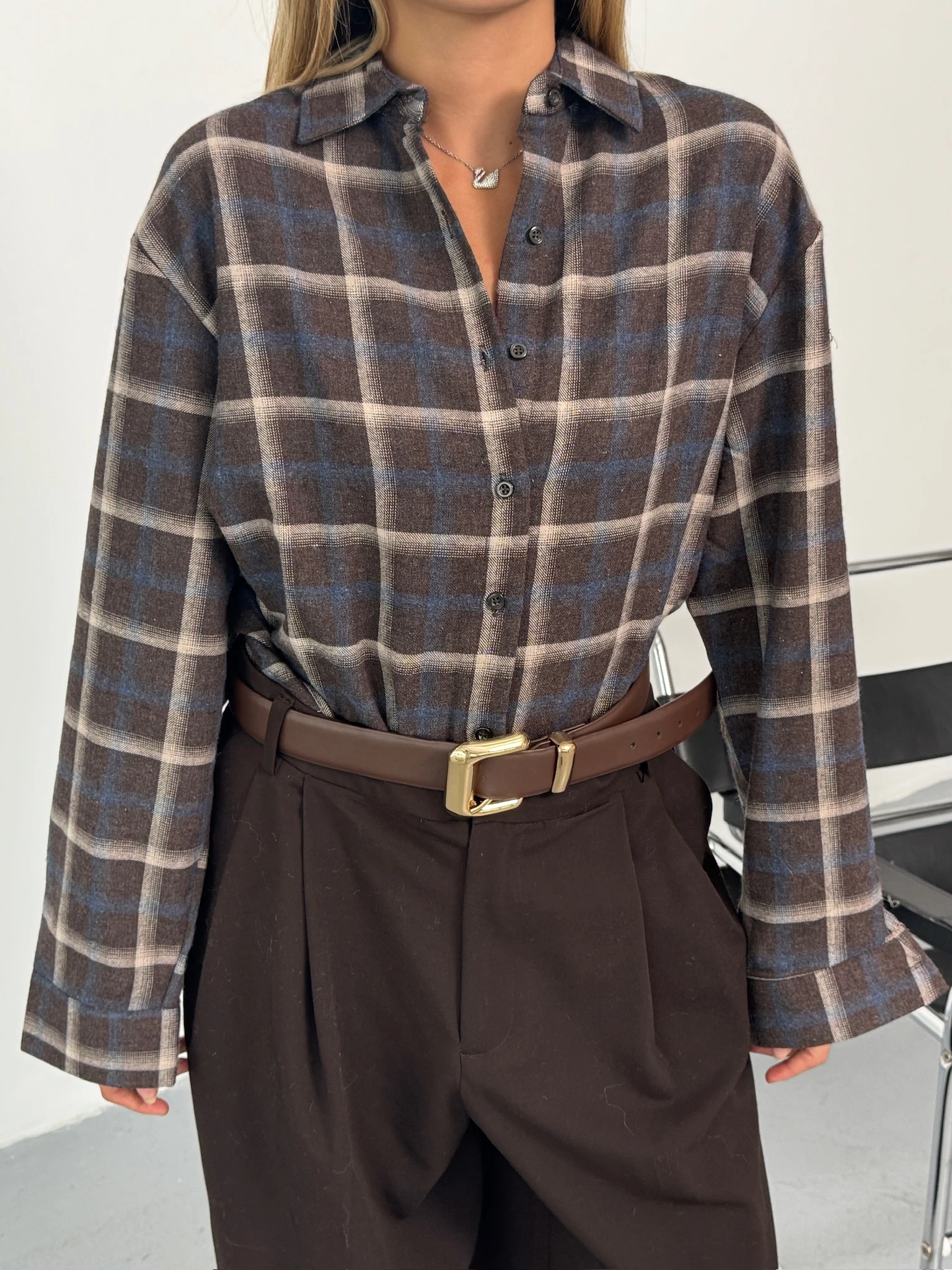 Ekose Oduncu Gömlek