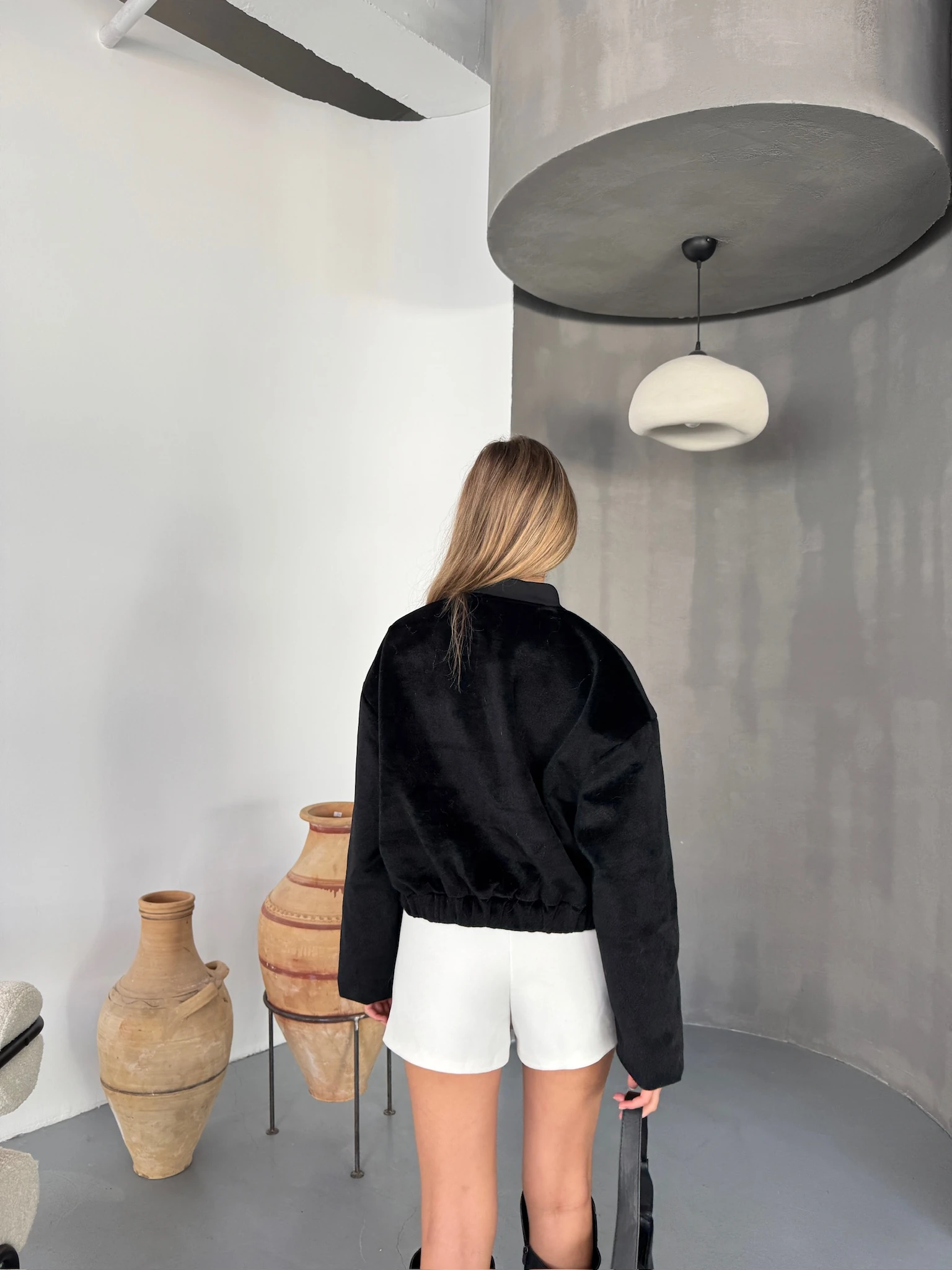 Yumuşak Doku Peluş Ceket