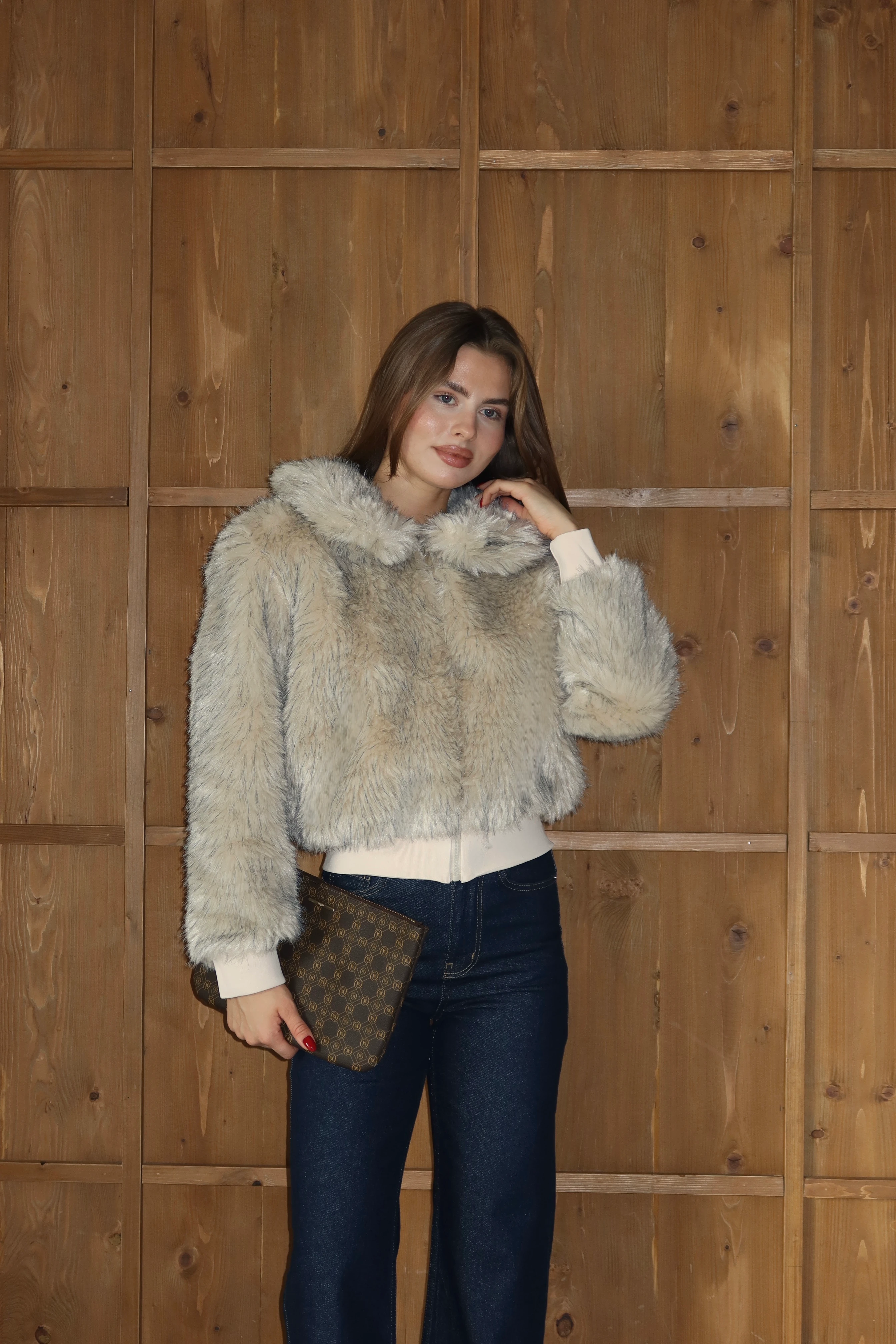 Yumuşak Dokunuş Peluş Ceket