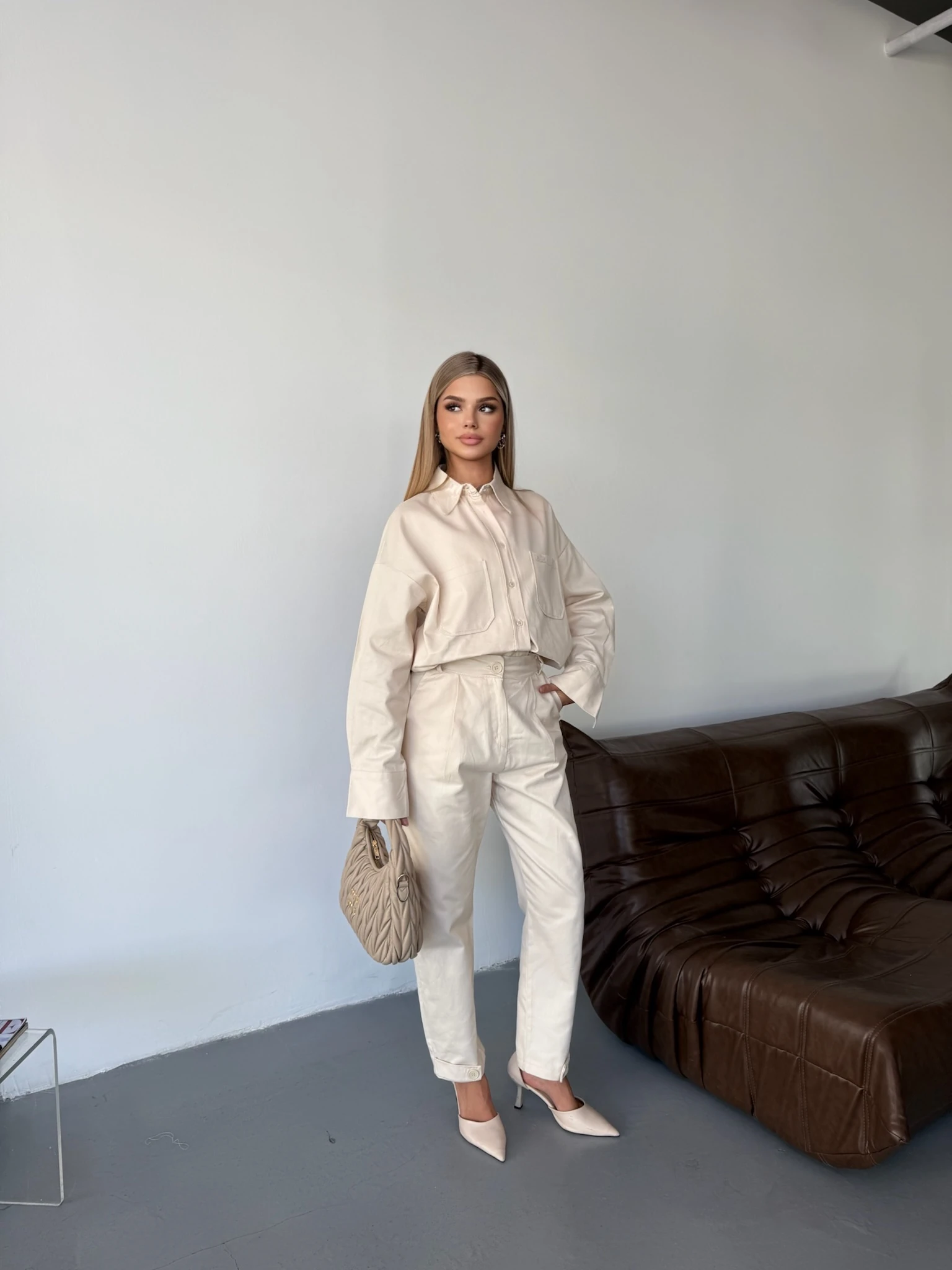 Prestij Takım - Bej