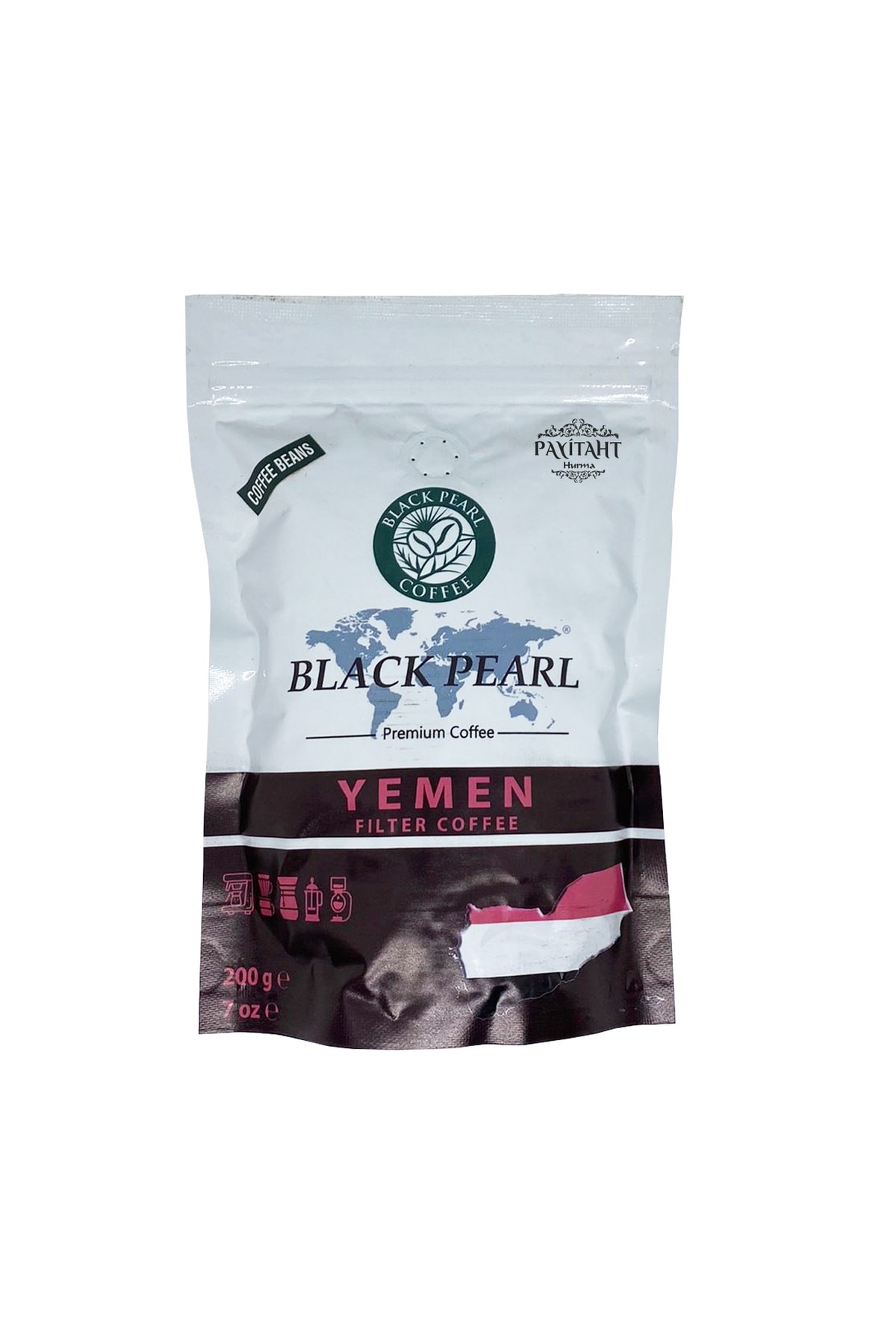 اللؤلؤة السوداء- قهوة فلتر يمنية 200 جرام