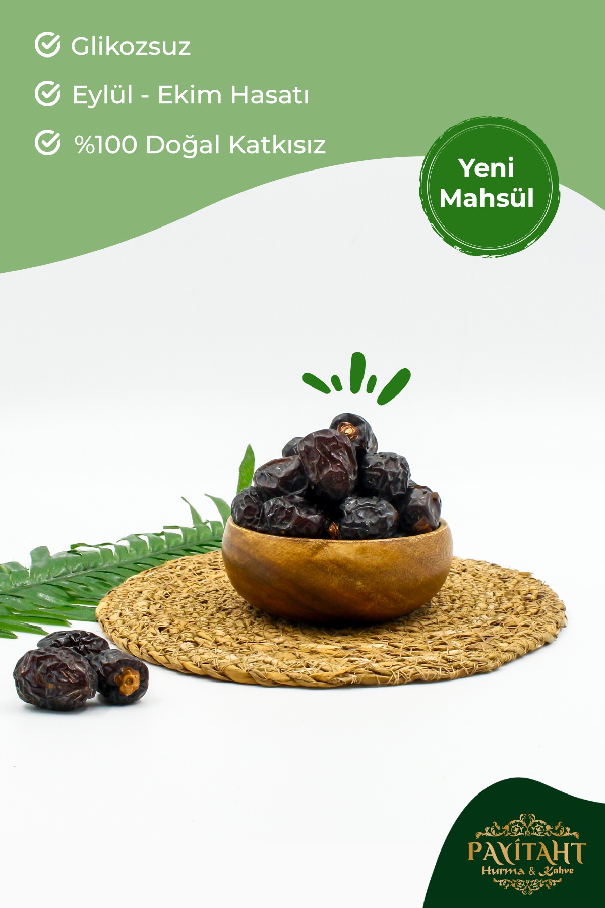 PAYİTAHT HURMA ACVE LUXURY MEDINA DATE NEW PRODUCT 1 KG PACKAGE