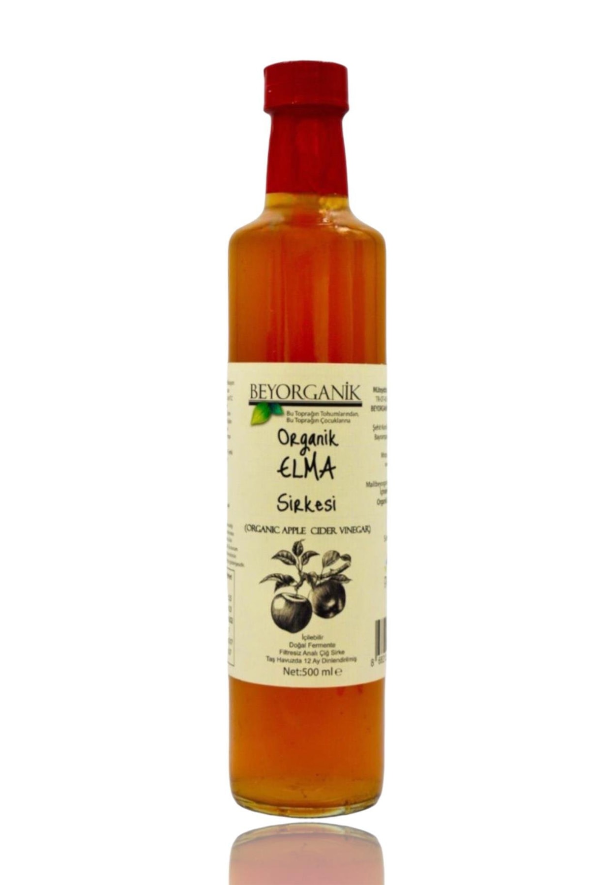 ORGANİK ELMA SİRKESİ 500ML