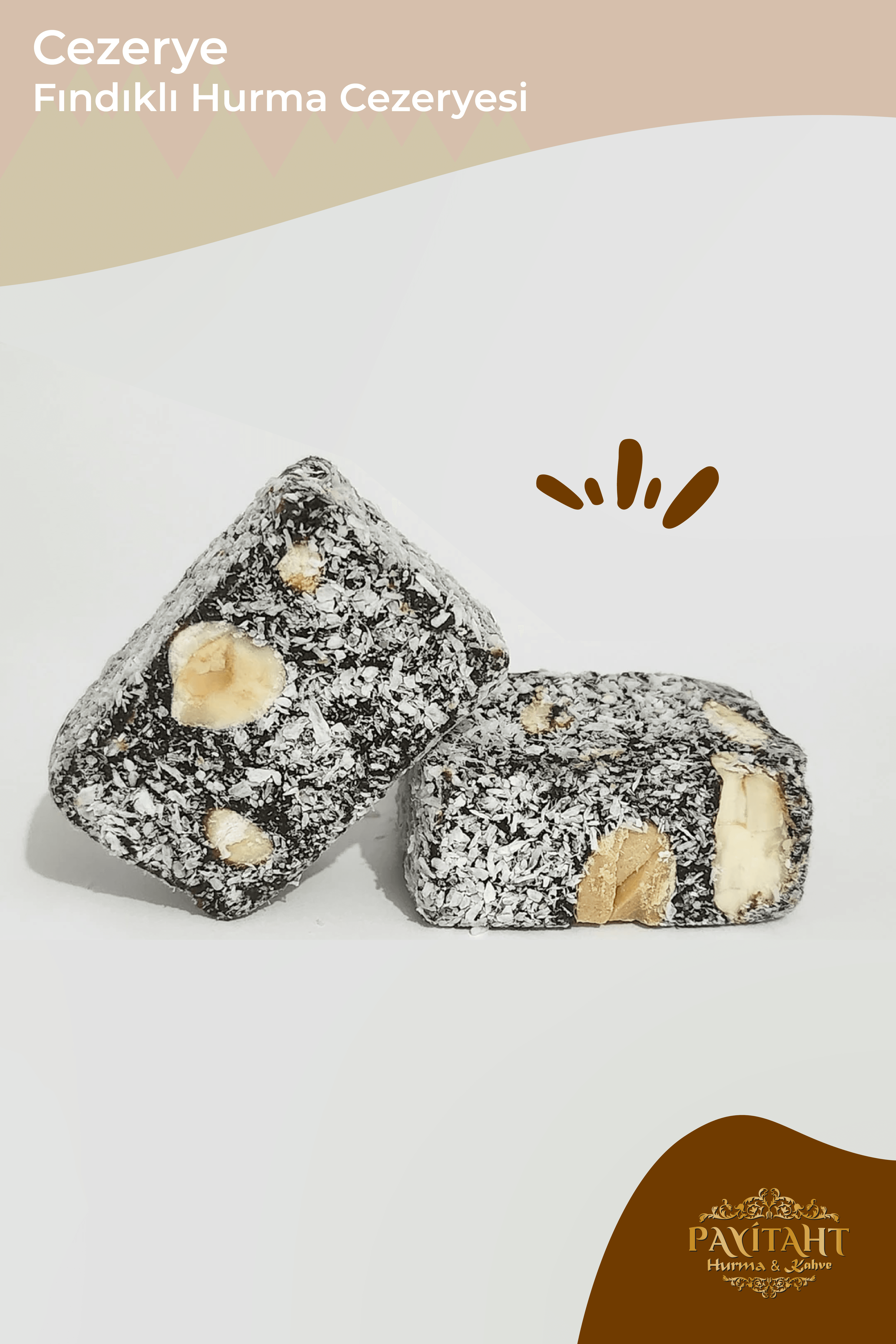 500 GR BADEMLİ ve 500GR FINDIKLI İKİLİ SET KATKISIZ DOĞAL YAPRAK HURMA CEZERYESİ 1KG