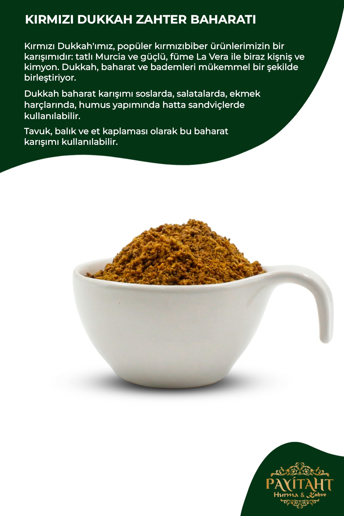 RES DUKKAH SPICE BLEND(ZAHTER) 200 GR 10 PACKAGE