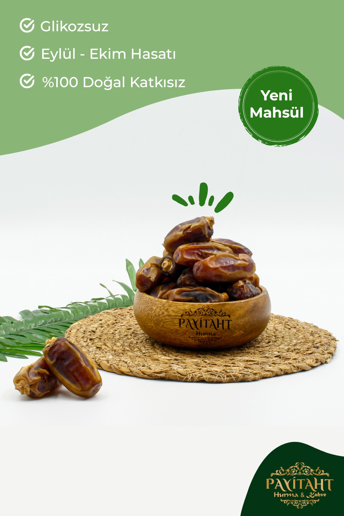 Medine Meşruk ( Mebrum ) Hurması 5KG - Yeni Mahsül - İnce Kabuklu Besleyici Dayanıklı 8681506271799