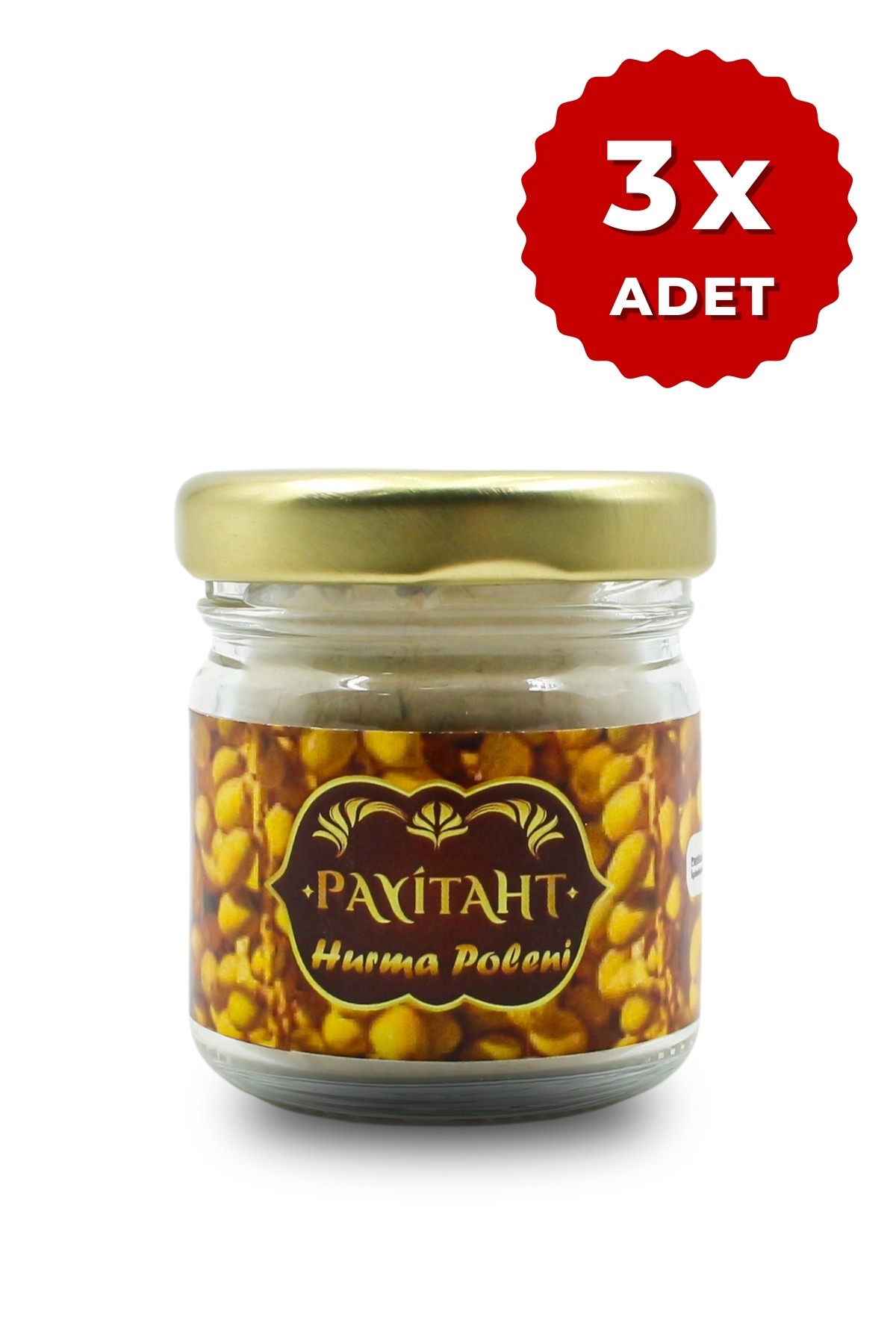 PAYİTAHT HURMA KATKISIZ ORGANİK %100 SAF DOĞAL MEDİNE HURMA POLENİ 20 GR 3'LÜ PAKET