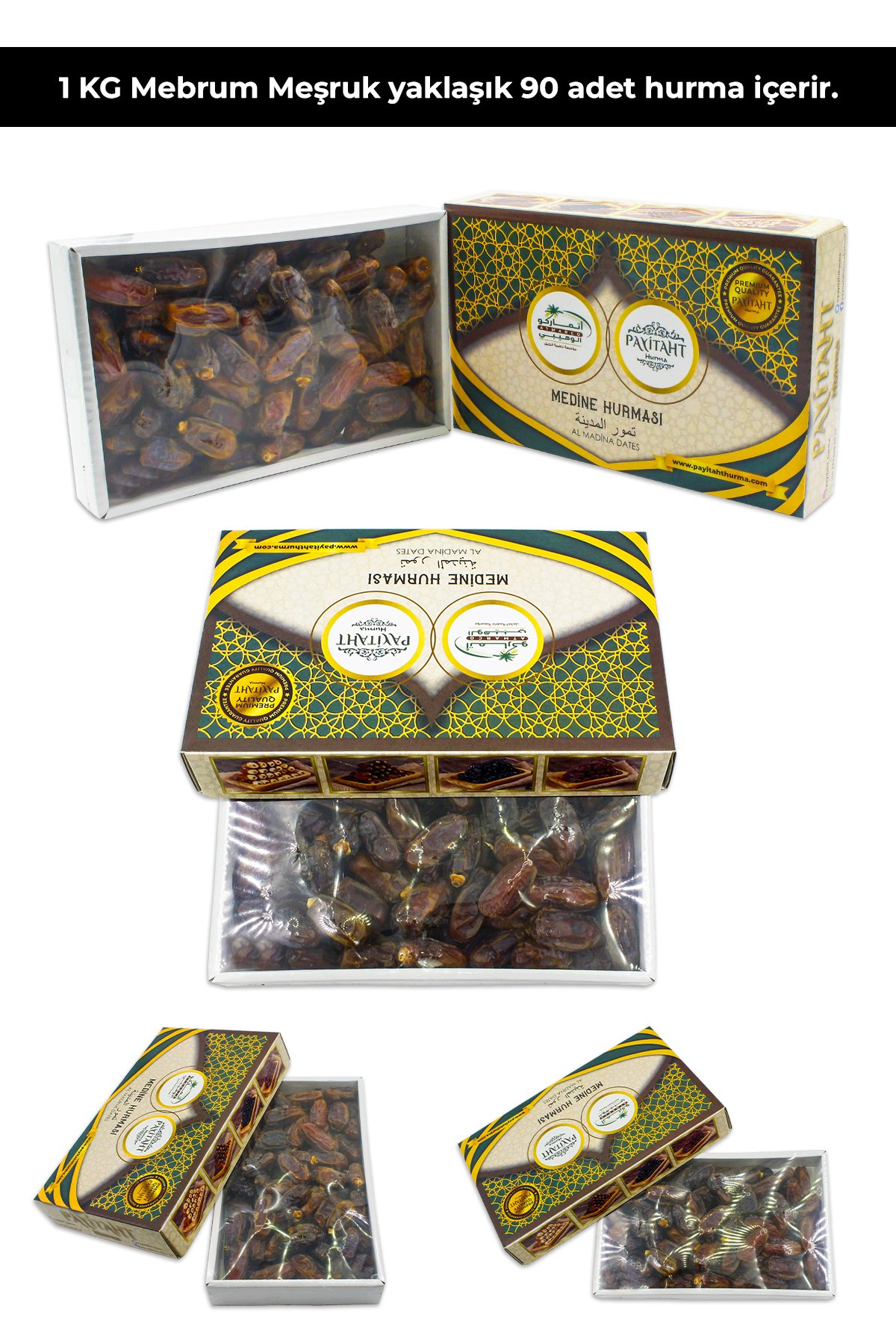  Payitaht Hurma Medina Mebrum Meşruk Dates New Harvest 3kg Package