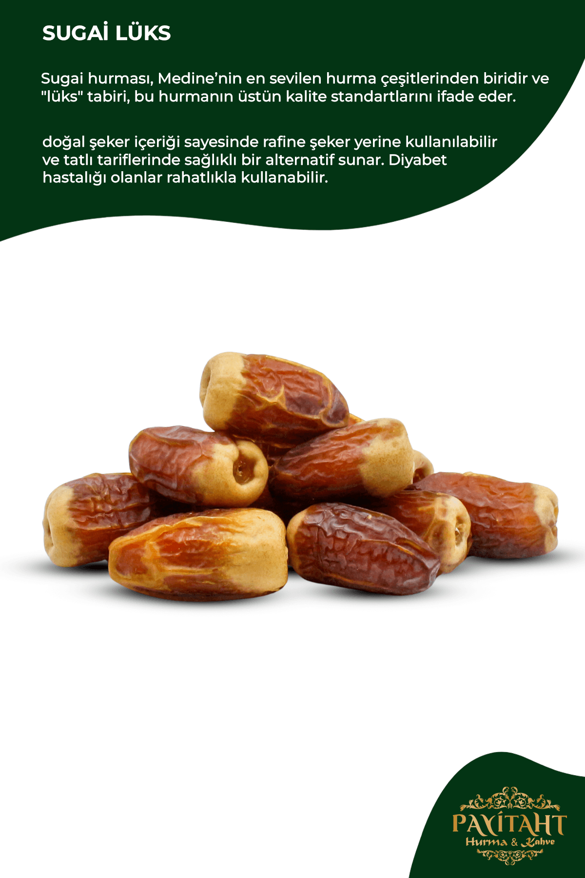 MEDİNE SUGAİ LÜKS HURMA 12 Lİ PAKET - 100 GR AZ ŞEKERLİ ANTİOKSİDAN DEPOSU  TADIMLIK HAC DÖNÜŞÜ HEDİYELİK HURMA