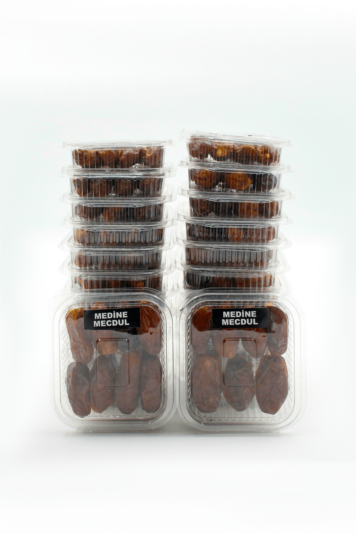 MEDİNE MEJDUL HURMA 24 LÜ PAKET - 100 GR İRİ BOY ŞEKERSİZ TAZE TADIMLIK HAC DÖNÜŞÜ HEDİYELİK HURMA