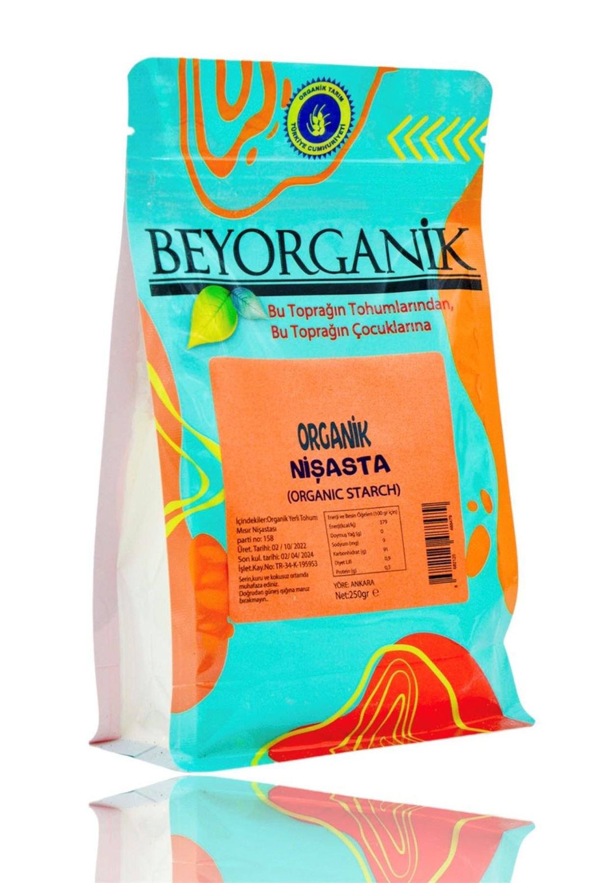 ORGANİK NİŞASTA 250GR