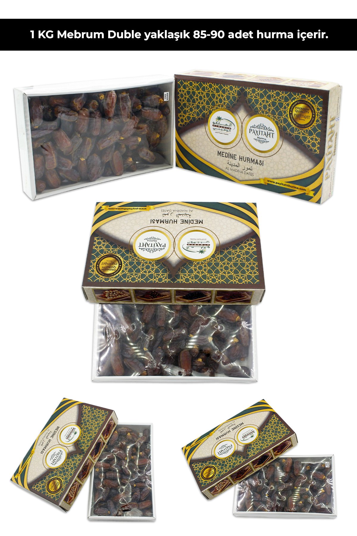 PAYITAHT DATE- MEDINA MEBRUM DOUBLE AND ACVE DOUBLE 5 KG PACKAGE- NEW HARVEST