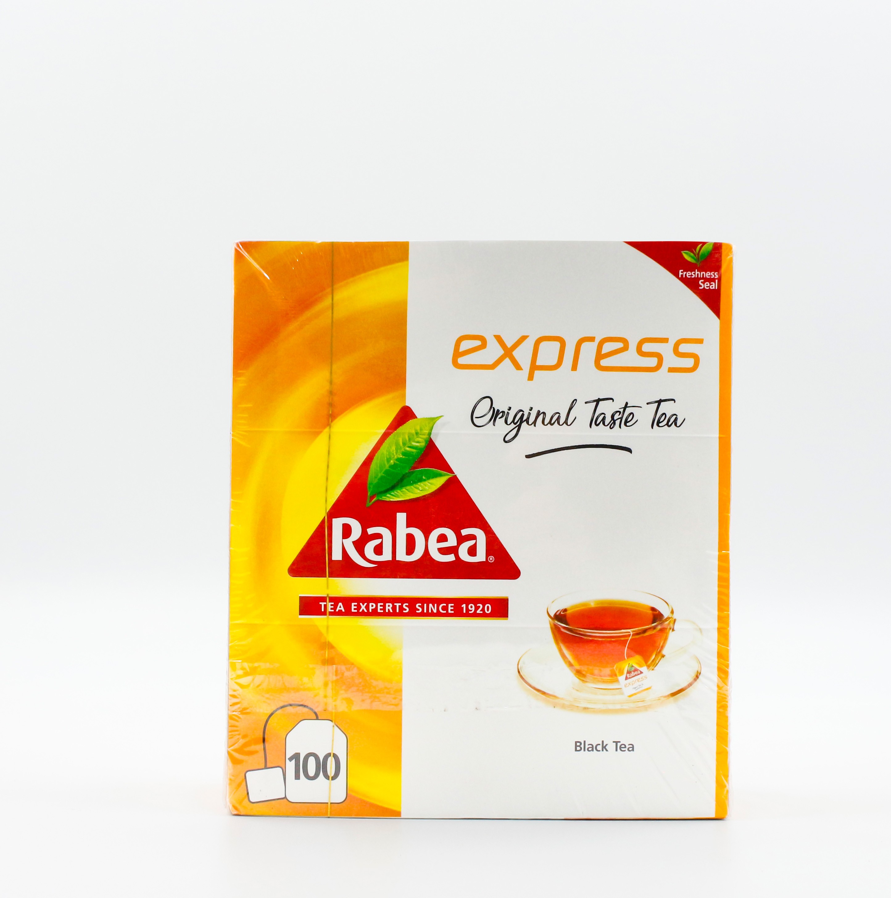 RABEA TEA-EXPRESS YUMUŞAK İÇİMLİ ZENGİN AROMALI SİYAH ÇAY 100 POŞET