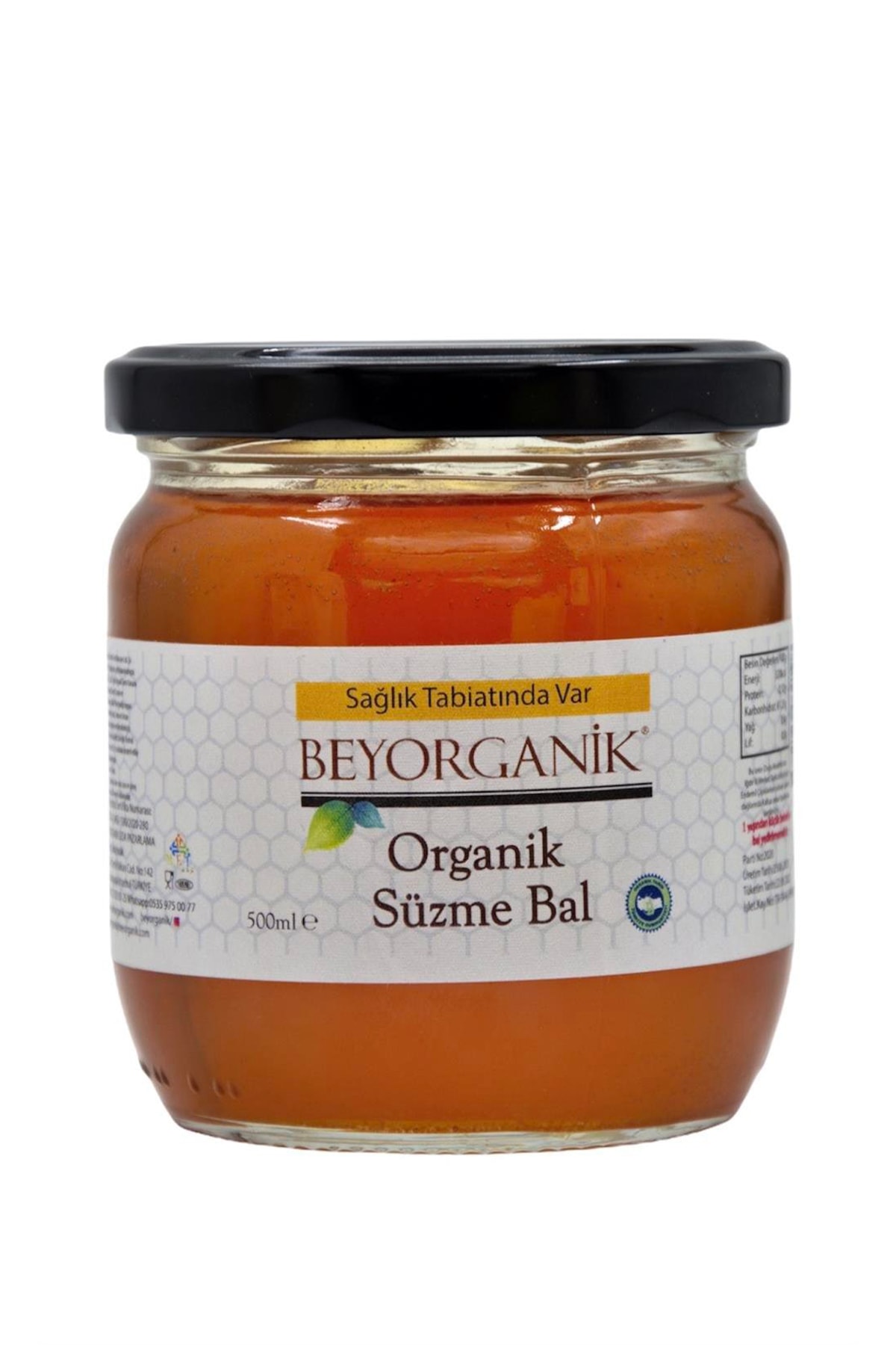 ORGANİK SÜZME BAL 500GR